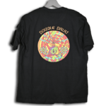 Men Solid Round Neck Cotton T-Shirt. Double Dalai